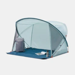 Quechua Abri à Arceaux De Camping - 4 Places - Arpenaz 4P -Aktive Magasin abri a arceaux de camping 4 places arpenaz 4p 2