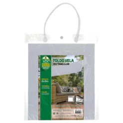 Auvent Rectangulaire En Polyester Aktive Garden Coloris Blanc -Aktive Magasin auvent rectangulaire en polyester aktive garden coloris blanc 3