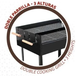 Barbecue Au Charbon De Bois Portable Aktive Double Grill -Aktive Magasin barbecue au charbon de bois portable aktive double grill 2