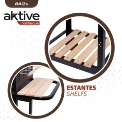 Barbecue Au Charbon De Bois Portable Aktive Double Grill -Aktive Magasin barbecue au charbon de bois portable aktive double grill 4