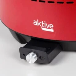 Barbecue De Table Sans Fumée Rond Rouge 2 En 1 Ø34 Cm Aktive -Aktive Magasin barbecue de table sans fumee rond rouge 2 en 1 o34 cm aktive 4