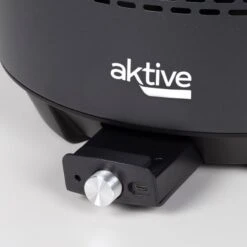 Barbecue Rond Noir Sans Fumée 2 En 1 Ø34 Cm Aktive -Aktive Magasin barbecue rond noir sans fumee 2 en 1 o34 cm aktive 4