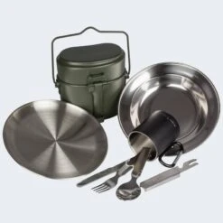 Batterie De Cuisine De Camping, Assiette Plate & Creuse, Couverts Et Tasse Set -Aktive Magasin batterie de cuisine de camping assiette plate and creuse couverts et tasse set 3