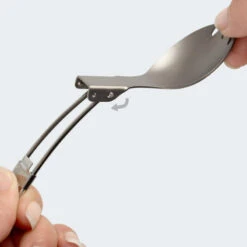 Batterie De Cuisine De Camping Set | Casseroles + Fourchette/Cuillère | Titane -Aktive Magasin batterie de cuisine de camping set casseroles fourchettecuillere titane 4