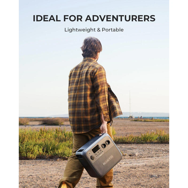 BLUETTI Générateur Électrique Portable AC180 1152Wh Batterie LiFePO4 Pour Voyage 5 BLUETTI Générateur Électrique Portable AC180 1152Wh Batterie LiFePO4 Pour Voyage – Image 3