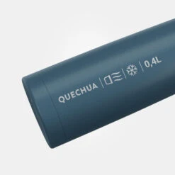 Quechua Bouteille Isotherme Inox 0,4L Avec Gobelet Pour La Randonnée - Bleu -Aktive Magasin bouteille isotherme inox 04l avec gobelet pour la randonnee bleu 2