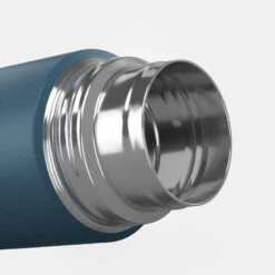 Quechua Bouteille Isotherme Inox 0,4L Avec Gobelet Pour La Randonnée - Bleu -Aktive Magasin bouteille isotherme inox 04l avec gobelet pour la randonnee bleu 6