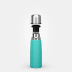 Quechua Bouteille Isotherme Inox 0,4L Avec Gobelet Pour La Randonnée - Turquoise 19 Quechua Bouteille Isotherme Inox 0,4L Avec Gobelet Pour La Randonnée - Turquoise -Aktive Magasin bouteille isotherme inox 04l avec gobelet pour la randonnee turquoise 7