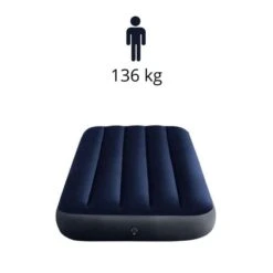 Intex Classic Downy - Lit Gonflable - 191x99x25cm - Compris Les Accessoires -Aktive Magasin classic downy lit gonflable 191x99x25cm compris les accessoires 2