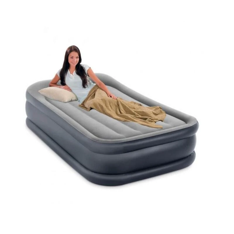 Intex Deluxe Pillow Rest Raised Twin - Lit Gonflable - 191x99x42cm - Avec Accessoires 5 Intex Deluxe Pillow Rest Raised Twin - Lit Gonflable - 191x99x42cm - Avec Accessoires – Image 3