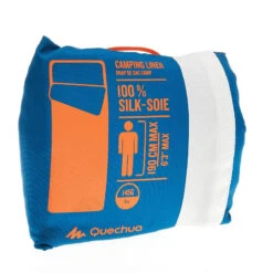 Quechua Drap De Sac De Camping Soie -Aktive Magasin drap de sac de camping soie 5