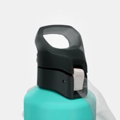 Quechua Gourde Alu 1L Avec Bouchon à Ouverture Rapide Pour La Randonnée - Vert -Aktive Magasin gourde alu 1l avec bouchon a ouverture rapide pour la randonnee vert 4