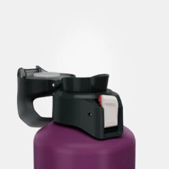 Quechua Gourde Alu 1L Avec Bouchon à Ouverture Rapide Pour La Randonnée - Violet -Aktive Magasin gourde alu 1l avec bouchon a ouverture rapide pour la randonnee violet 6