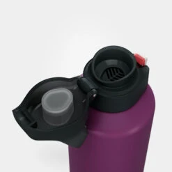 Quechua Gourde Alu 1L Avec Bouchon à Ouverture Rapide Pour La Randonnée - Violet -Aktive Magasin gourde alu 1l avec bouchon a ouverture rapide pour la randonnee violet 7