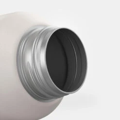 Quechua Gourde Inox 0,6L Avec Bouchon à Vis Pour La Randonnée - Blanc -Aktive Magasin gourde inox 06l avec bouchon a vis pour la randonnee blanc 6