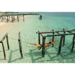 TICKET TO THE MOON Hamac TTTM Compact Jaune Foncé -Aktive Magasin hamac tttm compact jaune fonce 3