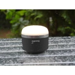 Lampe De Camping LED - Tarfala - Rechargeable USB - Autonomie 110h - Noir -Aktive Magasin lampe de camping led tarfala rechargeable usb autonomie 110h noir 1