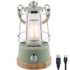 Lampe Lanterne De Camping LED Kiruna - Rechargeable - USB - Bambou - Style Rétro -Aktive Magasin lampe lanterne de camping led kiruna rechargeable usb bambou style retro