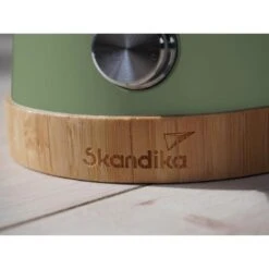 Lampe Lanterne De Camping LED Kiruna - Rechargeable - USB - Bambou - Style Rétro -Aktive Magasin lampe lanterne de camping led kiruna rechargeable usb bambou style retro 2