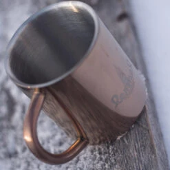 Lemmel Mug Isolé à Double Paroi - Acier Inoxydable/Cuivre - Logo Lemmel -Aktive Magasin lemmel mug isole a double paroi acier inoxydablecuivre logo lemmel 1