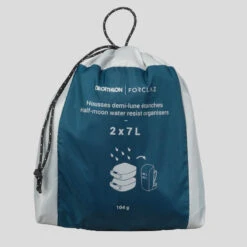Lot De 2 Housses De Rangement De Trekking - Demi-lune Imperméables - 2x7L -Aktive Magasin lot de 2 housses de rangement de trekking demi lune impermeables 2x7l 2