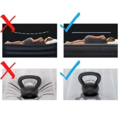 Matelas Gonflable - Intex Prestige Downy -2 Personnes - 152x203x25 Cm (BxLxH) -Aktive Magasin matelas gonflable intex prestige downy 2 personnes 152x203x25 cm bxlxh 2