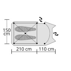 Origin Outdoors Tent - Confortable - 2 Personnes -Aktive Magasin origin outdoors tent confortable 2 personnes 3