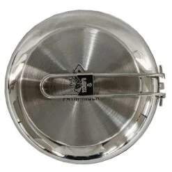 Pathfinder Poêle à Frire Pliable En Acier Inoxydable Avec Couvercle -Aktive Magasin pathfinder poele a frire pliable en acier inoxydable avec couvercle 4