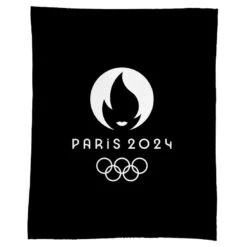 Plaid Cuddle 125x150 Cm 100% Polyester Jeux Olympiques - Premium -Aktive Magasin plaid cuddle 125x150 cm 100 polyester jeux olympiques premium 1