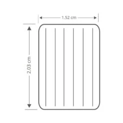 Intex Prestige Downy Jr. Twin Airbed - Lit Gonflable - 191x152x25cm - Avec Accessoires -Aktive Magasin prestige downy jr twin airbed lit gonflable 191x152x25cm avec accessoires 3