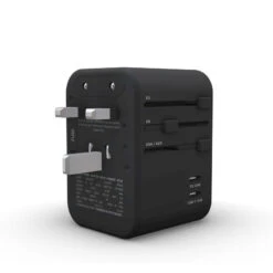 Prise Mondiale Universelle RollingSQUARE Avec 2 USB-C Et 3 USB-A -Aktive Magasin prise mondiale universelle rollingsquare avec 2 usb c et 3 usb a 1