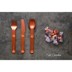 SET 3 COUVERTS MAGNÉTIQUES MAGWARE - CAMPING BIVOUAC - ALUMINUM DUR - AVEC ÉTUI -Aktive Magasin set 3 couverts magnetiques magware camping bivouac aluminum dur avec etui 3