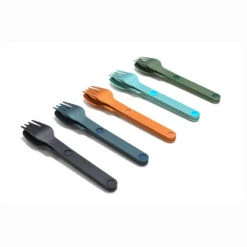 SET COMPLET DE 5 JEUX DE 3 COUVERTS MAGNÉTIQUES CAMPING EN ALUMINUM DUR - ÉTUI -Aktive Magasin set complet de 5 jeux de 3 couverts magnetiques camping en aluminum dur etui 1