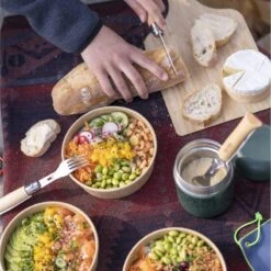 Set Complet Opinel Picnic+ - Opinel N°8 + Embouts Cuillère Et Fourchette -Aktive Magasin set complet opinel picnic opinel n8 embouts cuillere et fourchette 4