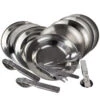 Set Couverts De Camping Et Assiette Creuse & Plate | 4 Personnes -Aktive Magasin set couverts de camping et assiette creuse and plate 4 personnes
