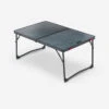 Quechua TABLE BASSE PLIANTE DE CAMPING - MH100 - GRISE -Aktive Magasin table basse pliante de camping mh100 grise