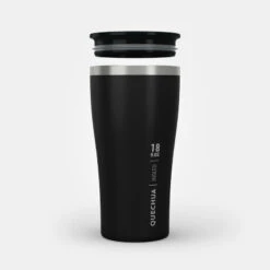 Quechua Tasse / Verre MH500 Isotherme (double Paroi Inox) Camp Du Randonneur 0,5L Noir -Aktive Magasin tasse verre mh500 isotherme double paroi inox camp du randonneur 05l noir 7