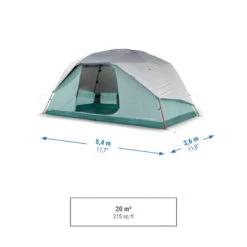 Quechua Tente à Arceaux De Camping - Arpenaz 6 ULTRAFRESH - 6 Personnes - -Aktive Magasin tente a arceaux de camping arpenaz 6 ultrafresh 6 personnes 2