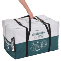 Quechua Tente à Arceaux De Camping - Arpenaz 6.3 F&B - 6 Personnes - 3 Chambres -Aktive Magasin tente a arceaux de camping arpenaz 63 f and b 6 personnes 3 chambres 3