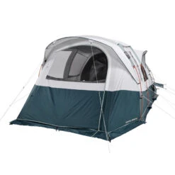 Quechua Tente à Arceaux De Camping - Arpenaz 6.3 F&B - 6 Personnes - 3 Chambres -Aktive Magasin tente a arceaux de camping arpenaz 63 f and b 6 personnes 3 chambres 5