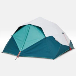 Quechua Tente De Camping - 2 Seconds EASY - 3 Places - Fresh & Black -Aktive Magasin tente de camping 2 seconds easy 3 places fresh and black 4