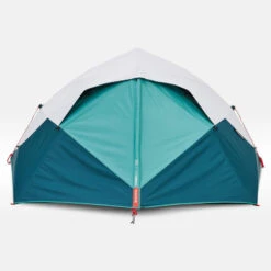 Quechua Tente De Camping - 2 Seconds EASY - 3 Places - Fresh & Black -Aktive Magasin tente de camping 2 seconds easy 3 places fresh and black 5