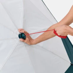 Quechua Tente De Camping - 2 Seconds EASY - 3 Places - Fresh & Black -Aktive Magasin tente de camping 2 seconds easy 3 places fresh and black 7