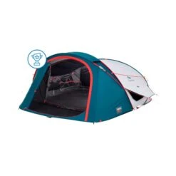 Quechua Tente De Camping - 2 SECONDS XL - 3 Places - Fresh & Black -Aktive Magasin tente de camping 2 seconds xl 3 places fresh and black 1