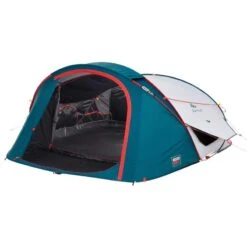 Quechua Tente De Camping - 2 SECONDS XL - 3 Places - Fresh & Black -Aktive Magasin tente de camping 2 seconds xl 3 places fresh and black 3