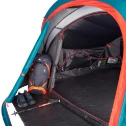 Quechua Tente De Camping - 2 SECONDS XL - 3 Places - Fresh & Black -Aktive Magasin tente de camping 2 seconds xl 3 places fresh and black 8