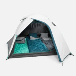 Quechua Tente De Camping - MH100 - 3 Places - Fresh & Black 16 Quechua Tente De Camping - MH100 - 3 Places - Fresh & Black -Aktive Magasin tente de camping mh100 3 places fresh and black 4