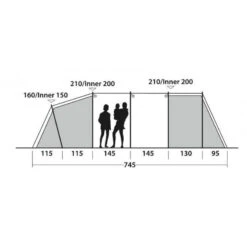 Tente De Camping Outwell Winwood 8 -Aktive Magasin tente de camping outwell winwood 8 3