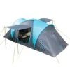 Tente Dôme Hammerfest 4 Sleeper Protect - Sol Cousu - 4 Pers - 2 Cabines Noires -Aktive Magasin tente dome hammerfest 4 sleeper protect sol cousu 4 pers 2 cabines noires
