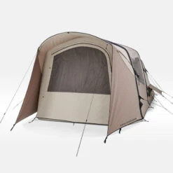 Quechua Tente Gonflable De Camping - AirSeconds 4.2 Polycoton - 4 Personnes - 2 Chambres -Aktive Magasin tente gonflable de camping airseconds 42 polycoton 4 personnes 2 chambres 6
